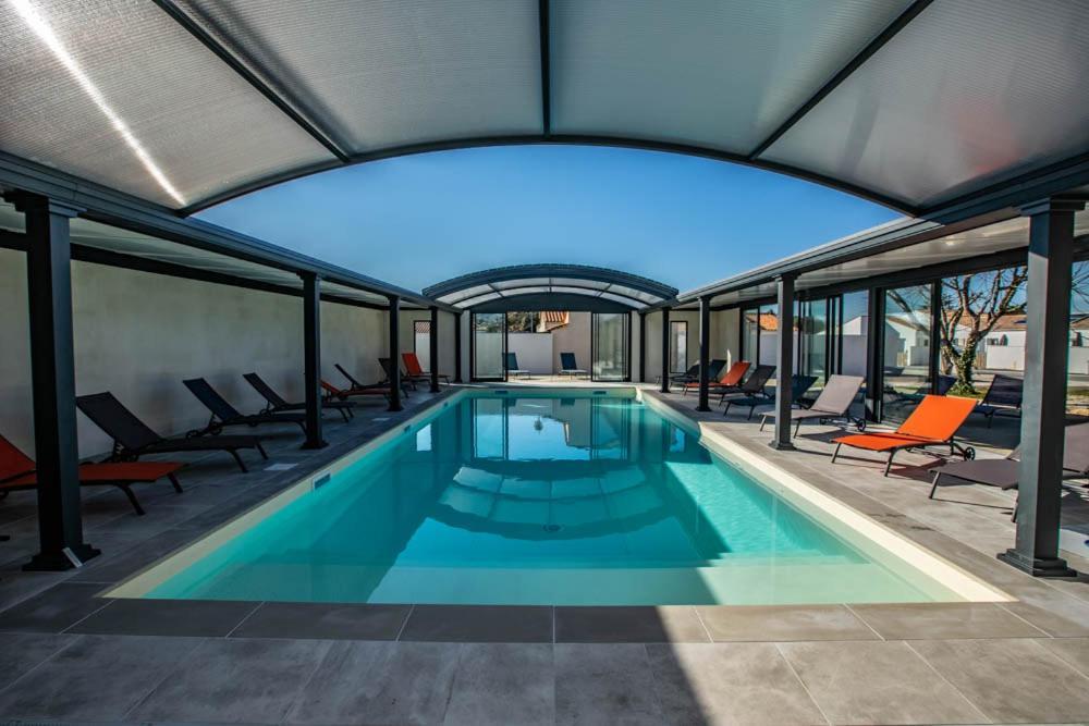 Le Vaisseau Maison Avec Piscine/Parking/Wifi/Plages 5Kms Les Mathes Bagian luar foto