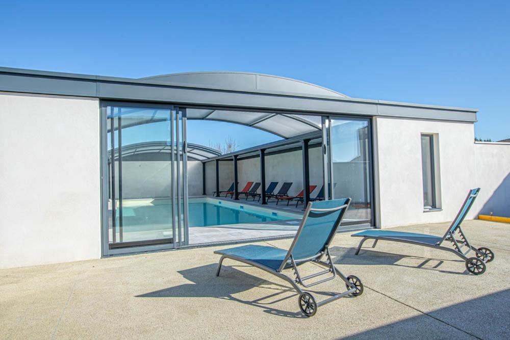 Le Vaisseau Maison Avec Piscine/Parking/Wifi/Plages 5Kms Les Mathes Bagian luar foto