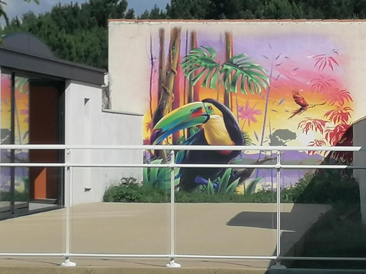 Le Vaisseau Maison Avec Piscine/Parking/Wifi/Plages 5Kms Les Mathes Bagian luar foto